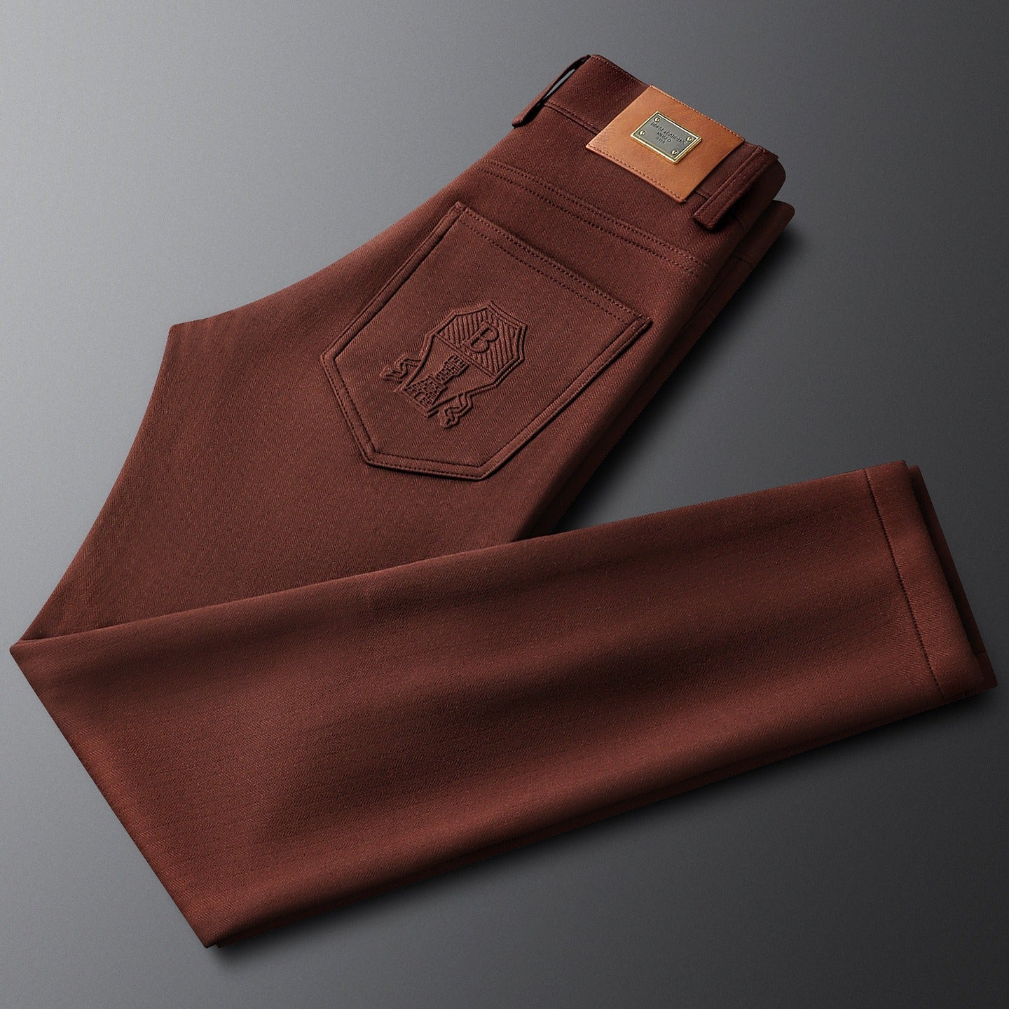 Classic men's tailored trousers, perfect dress pants for both formal events and smart casual style.