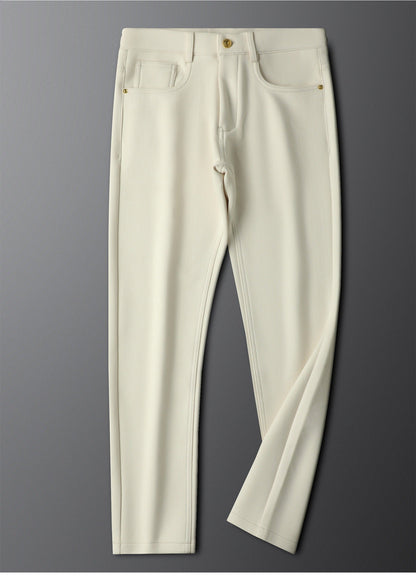 High-quality men's tailored dress pants, offering comfort and sharp style for any occasion.