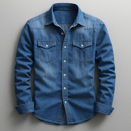 Men's versatile long sleeve button-up shirt. Tailored for comfort, ideal for smart casual and daily wear.