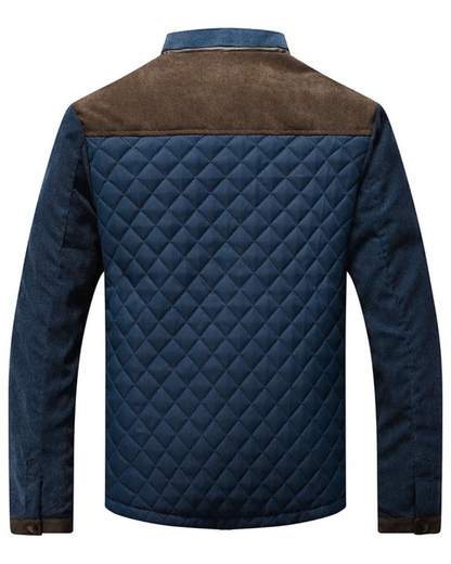 Versatile men's casual jacket, offering timeless style & comfort, perfect as everyday transitional outerwear.