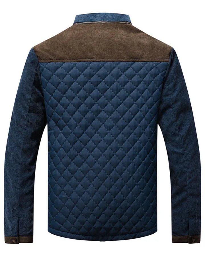 Versatile men's casual jacket, offering timeless style & comfort, perfect as everyday transitional outerwear.