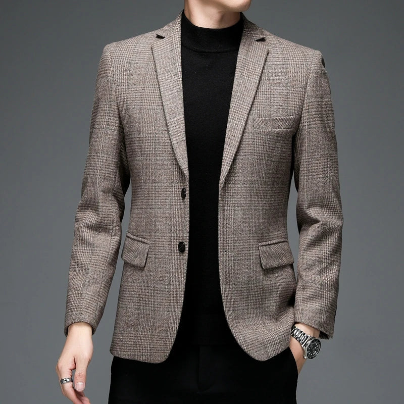 Lightweight men's comfort blazer, perfect for professional attire, work, business casual, and smart formal wear.