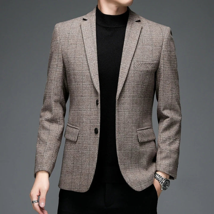 Lightweight men's comfort blazer, perfect for professional attire, work, business casual, and smart formal wear.