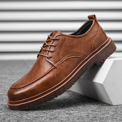 Brown Men's Trenton versatile comfort shoes for men. Ideal for everyday wear, offering style & support.