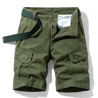 Comfortable men's activewear cargo shorts, designed for versatility with secure storage for all your essentials.