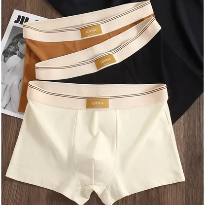 Men's Ultimate No-Roll Boxer Briefs 3-Pack. Comfortable, sweat-wicking men's underwear for daily wear.