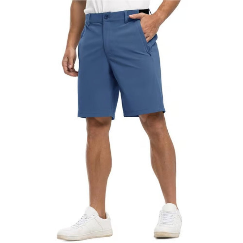 Comfortable men's ultimate stretch shorts, versatile for daily wear and active adventures.