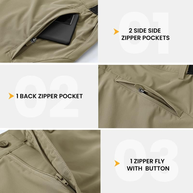 Durable men's ultimate stretch performance shorts, engineered for flexibility and lasting comfort.
