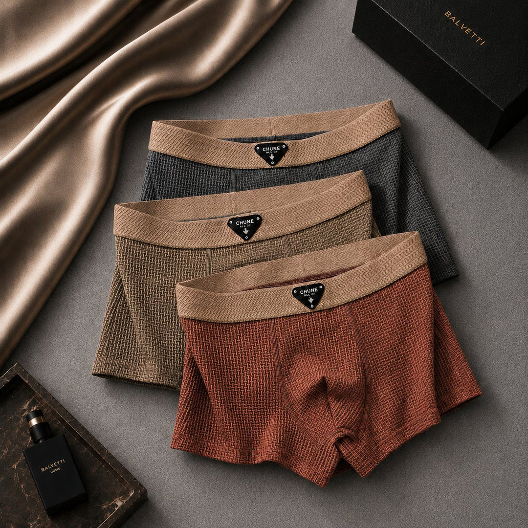 Breathable, stretch men's boxer loungewear for ultimate comfort & everyday versatility.