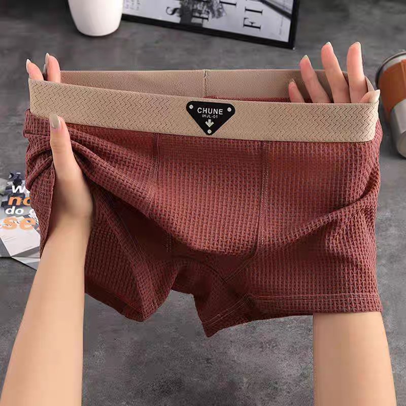 Everyday men's comfort boxer loungewear, providing ultimate ease and breathability.