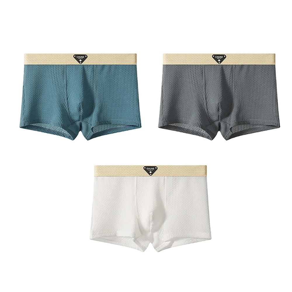 Breathable, moisture-wicking boxer briefs for men, ideal for active performance and all-day comfort.