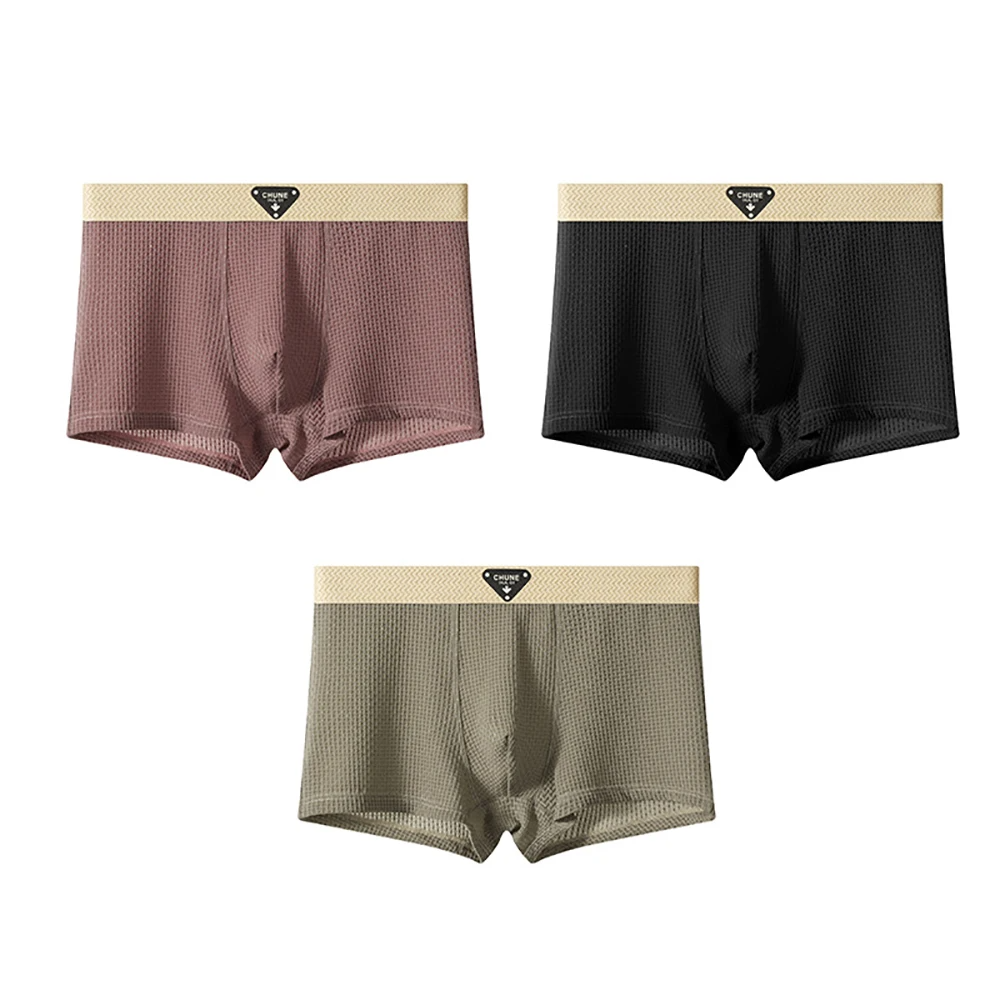 Stretch boxer briefs for men, featuring a flexible, chafe-free design and ultimate comfort.