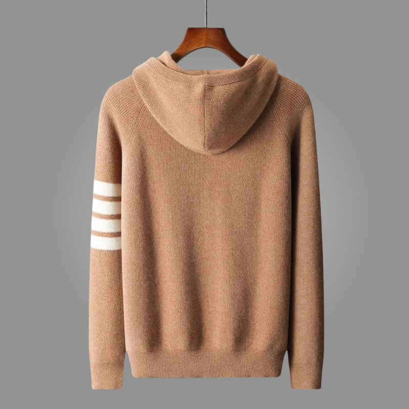 Stylish men's relaxed fit pullover hoodie, perfect for casual everyday comfort and fashion.