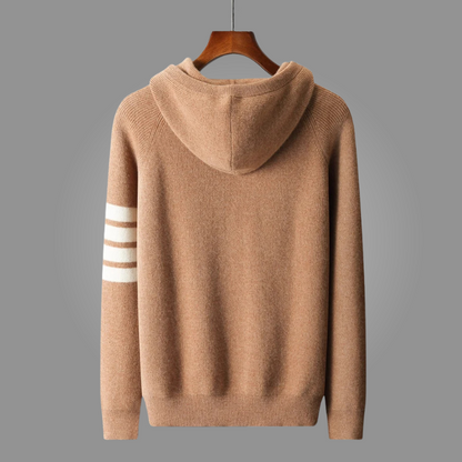 Stylish men's relaxed fit pullover hoodie, perfect for casual everyday comfort and fashion.