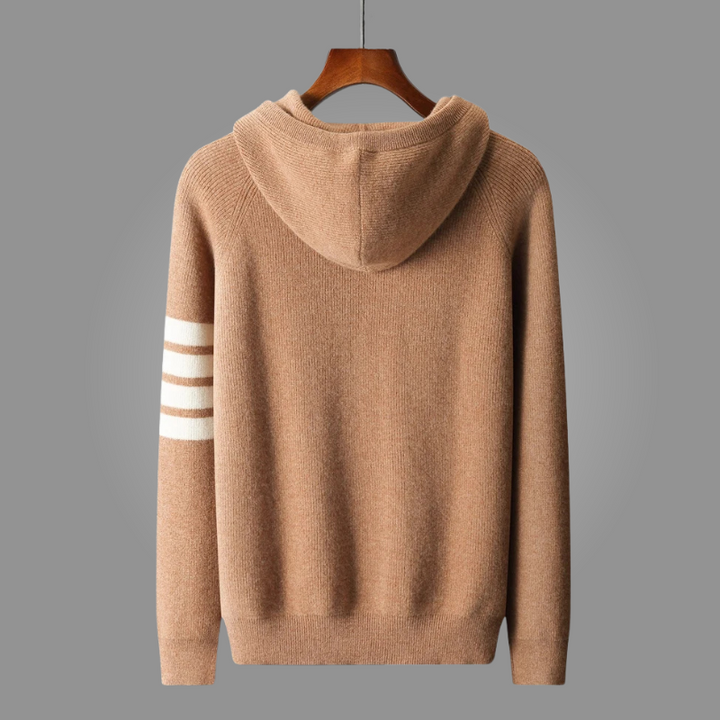 Stylish men's relaxed fit pullover hoodie, perfect for casual everyday comfort and fashion.