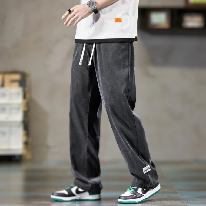 Ultra-comfortable men's lounge pants. Relax-fit, elastic waist, and drawstring for ultimate casual everyday wear.