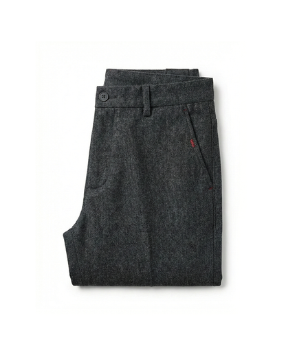 Men's ultra-comfort straight-leg casual pants for everyday versatile wear.