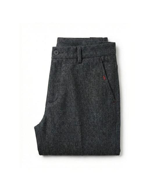 Men's ultra-comfort straight-leg casual pants for everyday versatile wear.