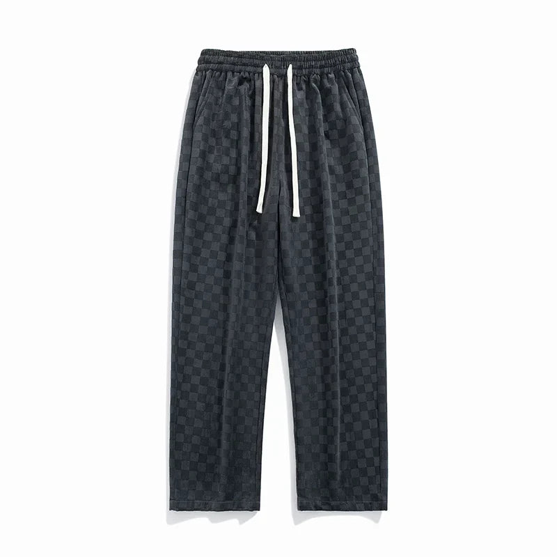 Cozy men's relaxed fit sweatpants, great for home lounging, light workouts, or casual everyday comfort.