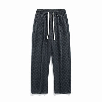 Cozy men's relaxed fit sweatpants, great for home lounging, light workouts, or casual everyday comfort.