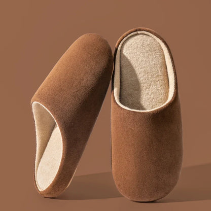 Men's ultra-comfy indoor loafers for relaxed home comfort, soft slip-on house shoes.