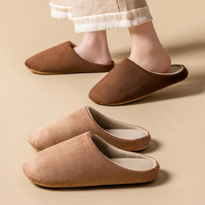 Cozy men's lounge wear loafers, perfect indoor slippers for home comfort & daily relaxation.