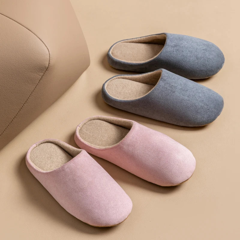 Men's slip-on indoor loafers, warm and comfy house shoes for unparalleled home relaxation.
