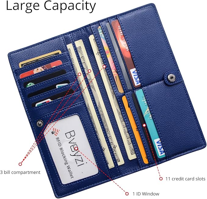 Secure men's leather wallet with advanced RFID blocking. Ultra-slim card holder for minimalist carry.
