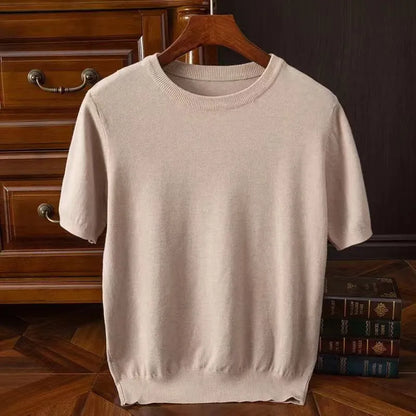 Men's Ultra Soft Comfort T-shirt, perfect for everyday wear. Luxurious short sleeve crew neck tee.