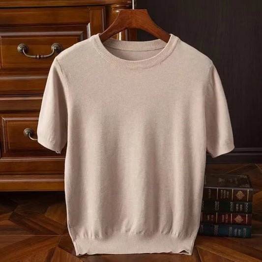 Men's Ultra Soft Comfort T-shirt, perfect for everyday wear. Luxurious short sleeve crew neck tee.