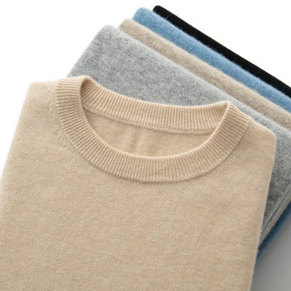 Premium men's soft tee with a classic crew neck and short sleeves for versatile everyday styling.