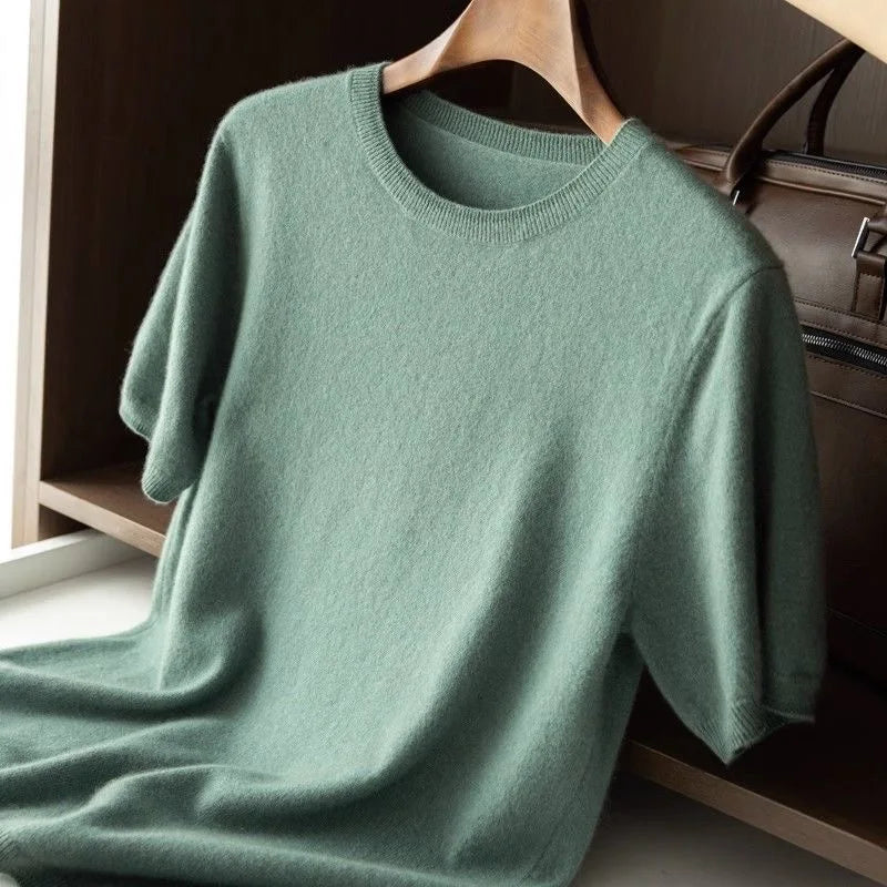 Breathable, moisture-wicking men's tee. Ultra soft fabric ensures all-day comfort for everyday activities.