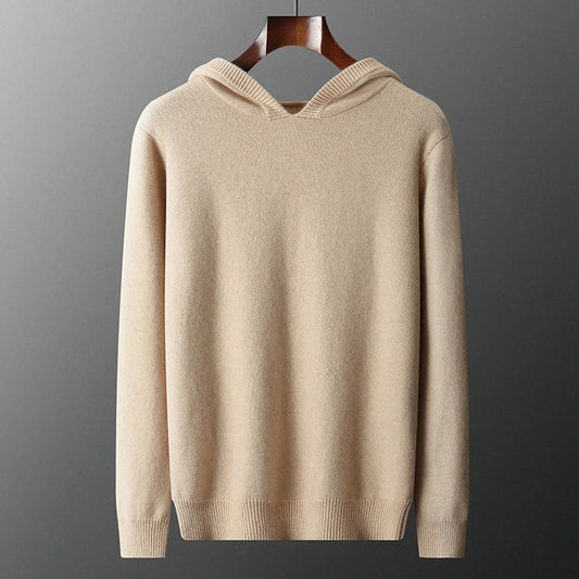 Men's ultra-soft pullover hoodie, ideal for everyday casual comfort and modern style.