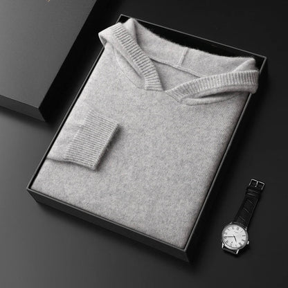 Men's ultra-soft pullover hoodie, ideal for stylish layering or as a warm, comfortable standalone casual top.