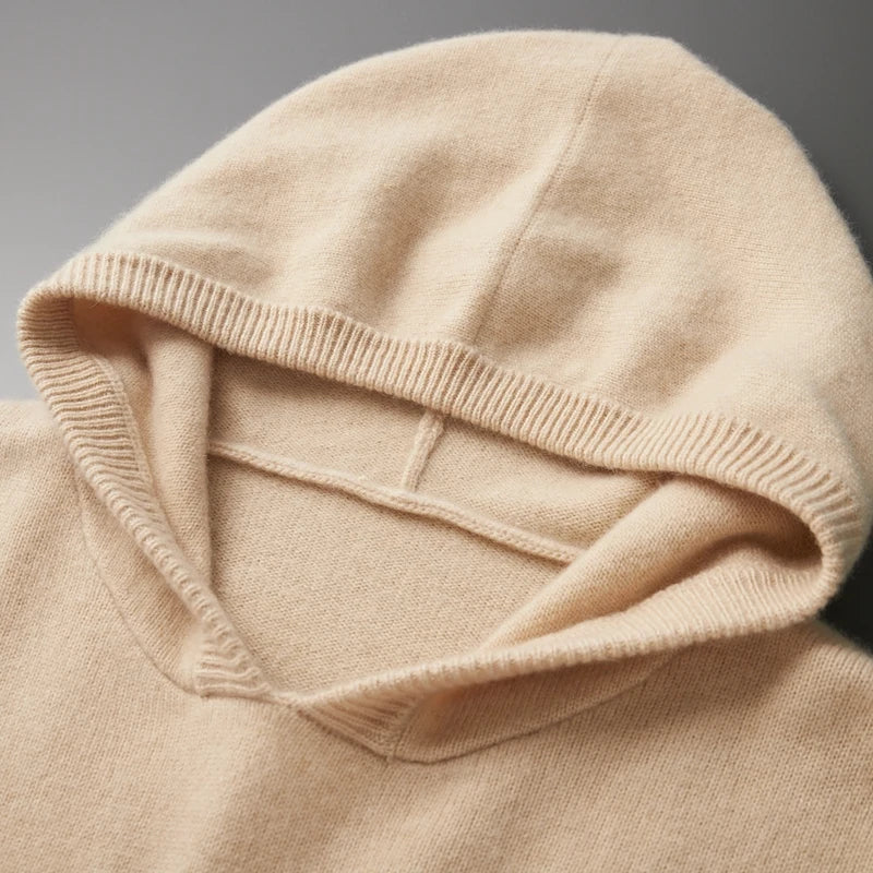 Stylish men's long-sleeve pullover hoodie. Casual fashion for layering, warmth, and everyday appeal.