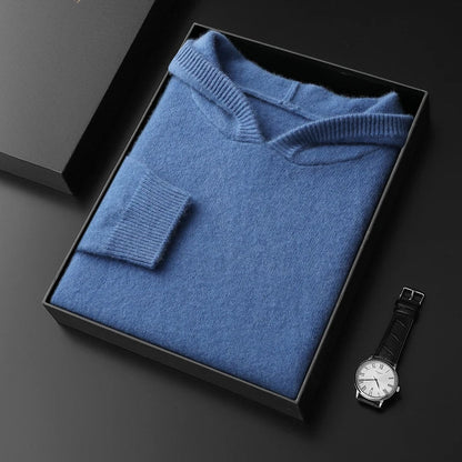 Versatile men's ultra-soft pullover hoodie for stylish casual outings, everyday wear, and comfortable lounging.