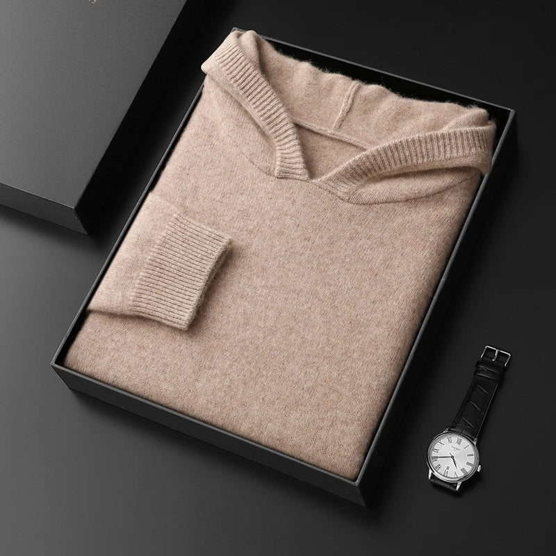 Premium men's ultra-soft pullover hoodie, offering everyday luxury, exceptional comfort, and casual style.