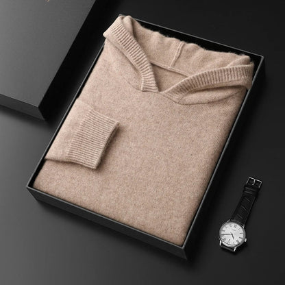 Premium men's ultra-soft pullover hoodie, offering everyday luxury, exceptional comfort, and casual style.