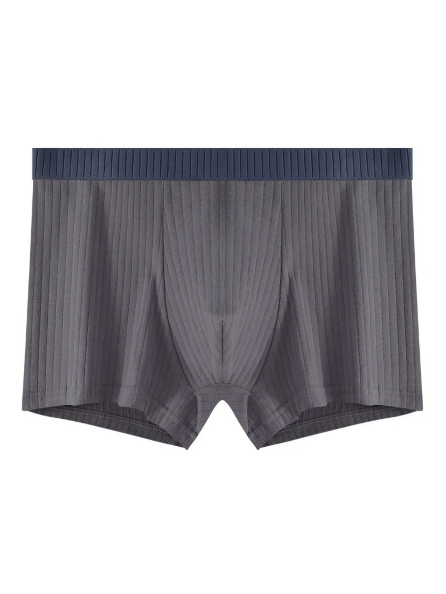 Premium men's underwear: ultra-soft ribbed modal boxer briefs 6-pack for superior comfort & fit.
