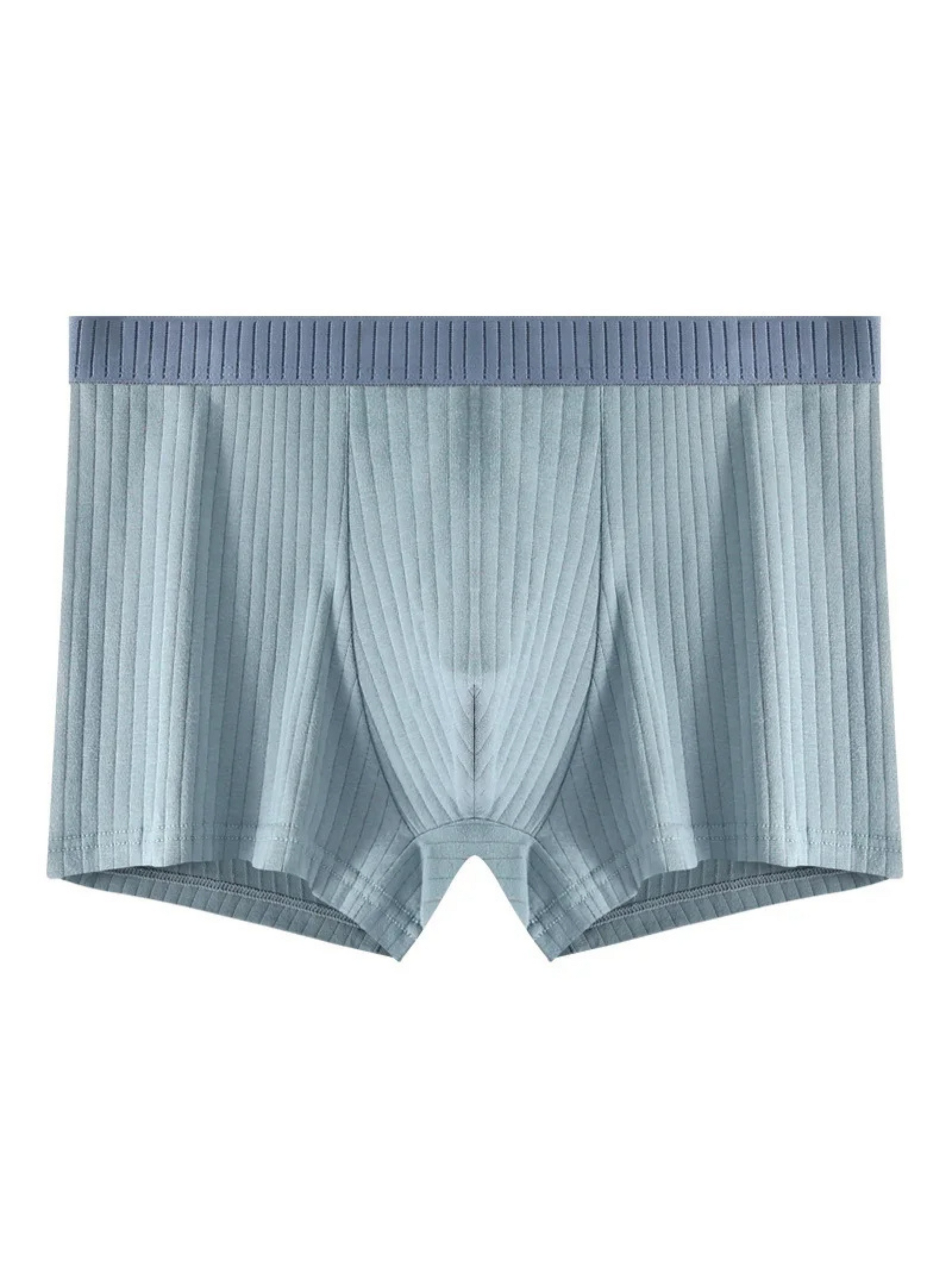 Ultimate comfort & style: 6-pack of men's ultra-soft ribbed modal boxer briefs, stretch & breathable.