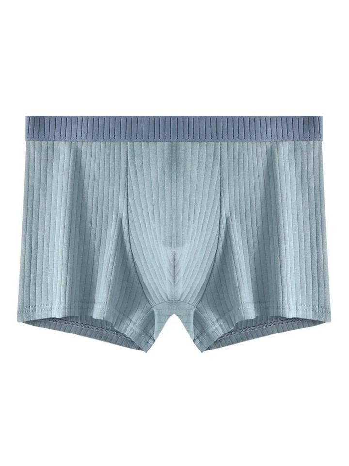 Ultimate comfort & style: 6-pack of men's ultra-soft ribbed modal boxer briefs, stretch & breathable.