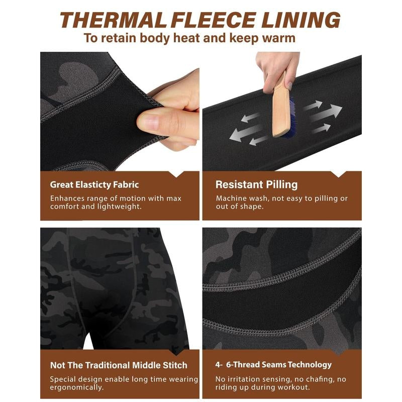 Close-up of soft, moisture-wicking fabric for men's ultra-warm thermal underwear. Ideal for cold weather gear.