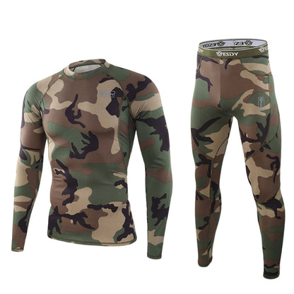 Man enjoying winter activities wearing warm men's thermal base layer; excellent cold weather gear and comfort.