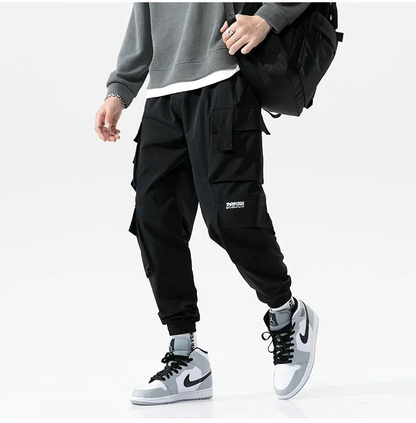 Modern men's casual cargo pants designed for ultimate urban comfort and versatile fashion.