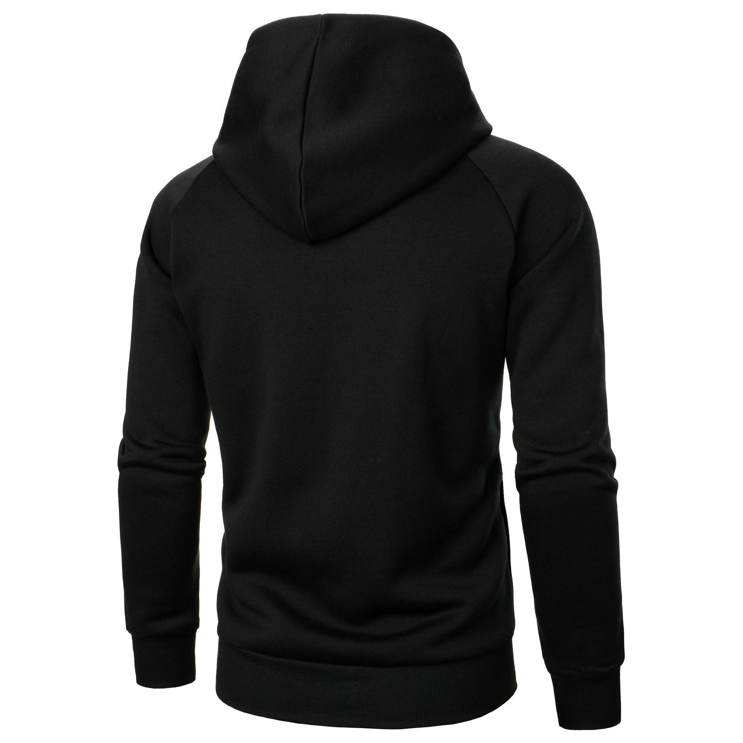 Sleek Men's Urban Crossover Zip Hoodie. Modern fit for streetwear and comfortable casual outerwear.