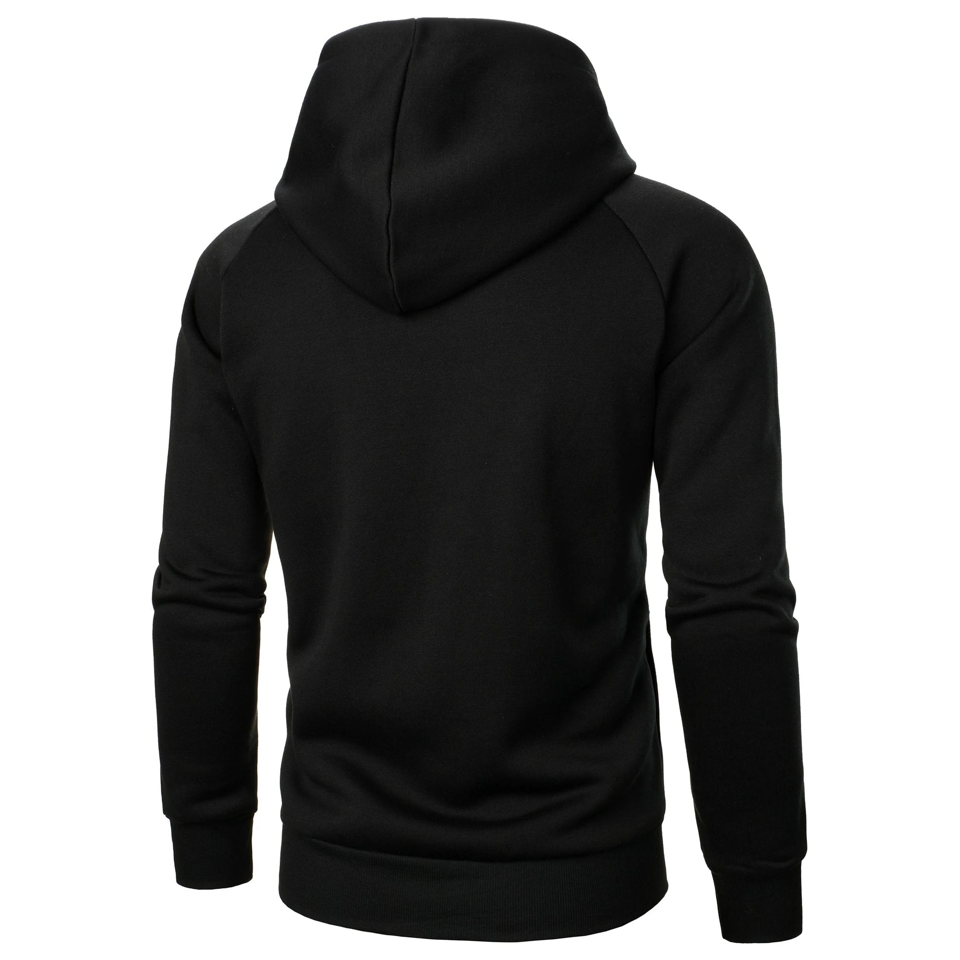 Sleek Men's Urban Crossover Zip Hoodie. Modern fit for streetwear and comfortable casual outerwear.