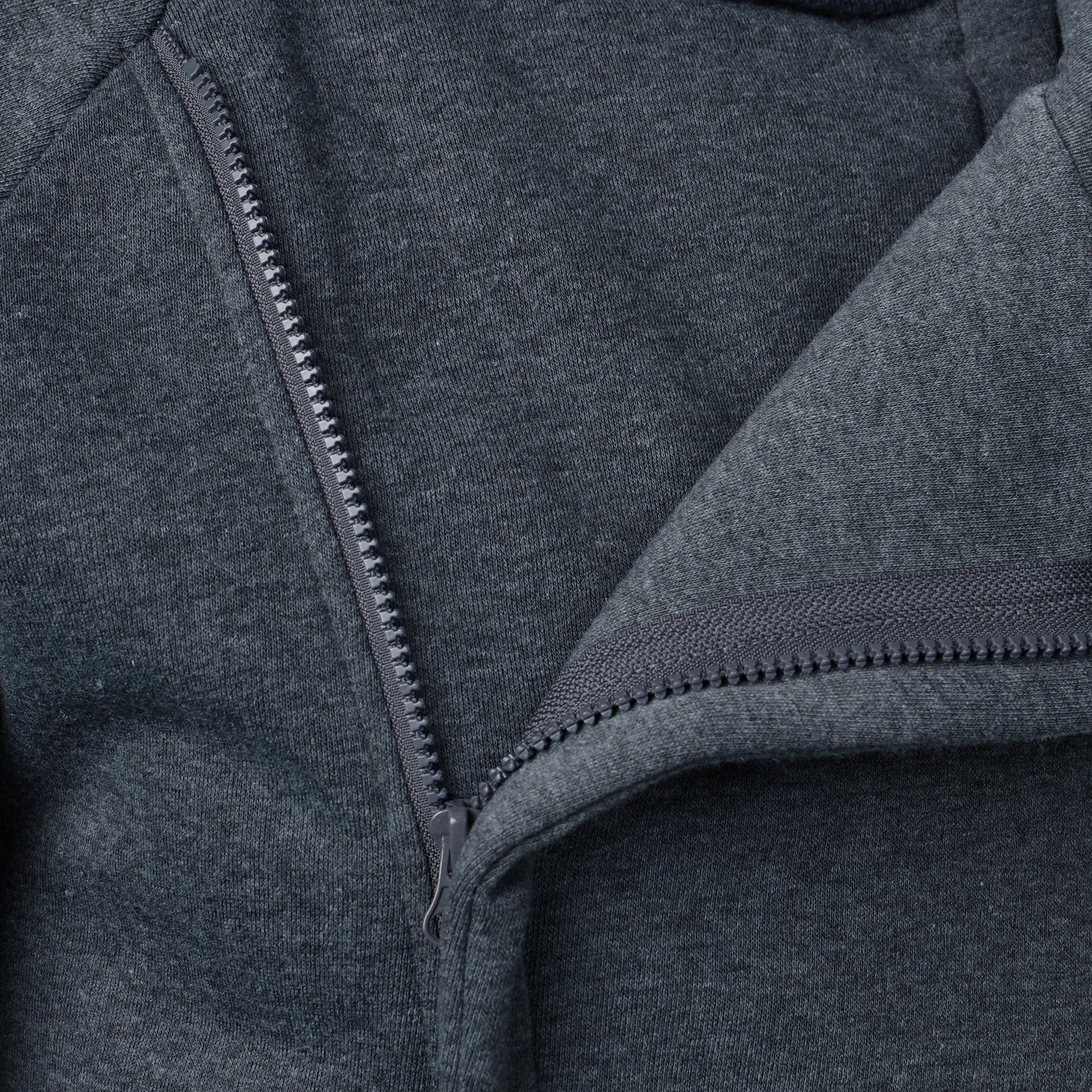 Men's Urban Crossover Zip Hoodie, a sleek & modern design for streetwear and athletic casual wear.