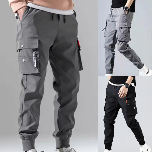 Men's Velocity Cargo Jogger in storm gray. Comfortable fabric, practical cargo pockets for ultimate style.