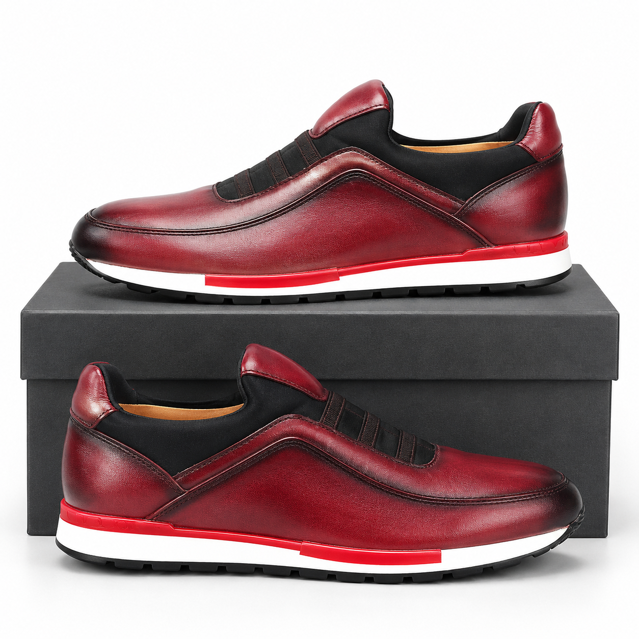Men's velour leather brogue dress shoes: stylish, comfortable, breathable, versatile & anti-slip for all-day wear.