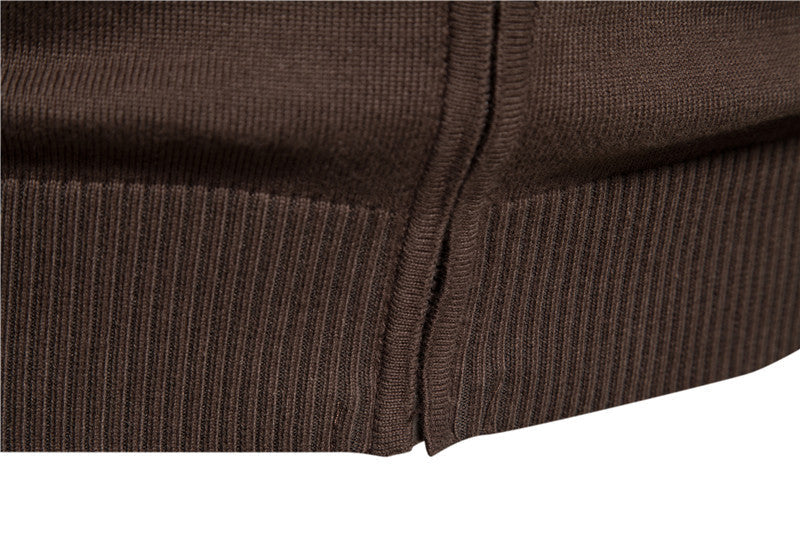Men's Verona Colorblock Full-Zip Cardigan, an essential casual layering sweater for stylish men.